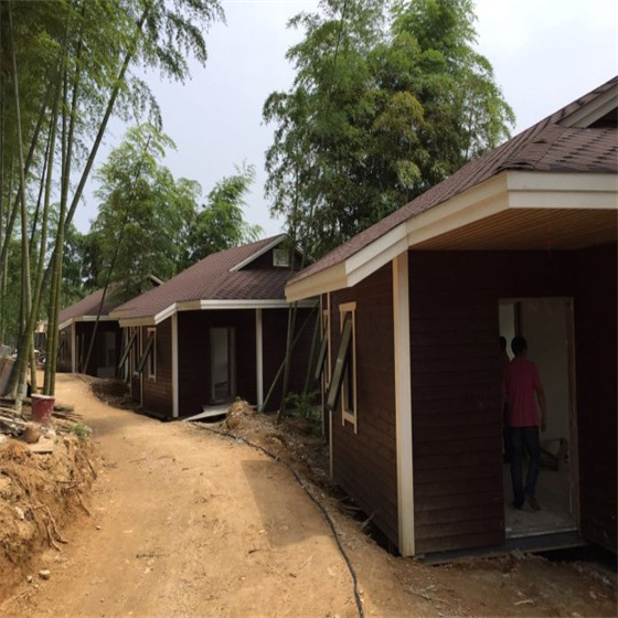 阳泉景区联排木屋别墅加工厂家